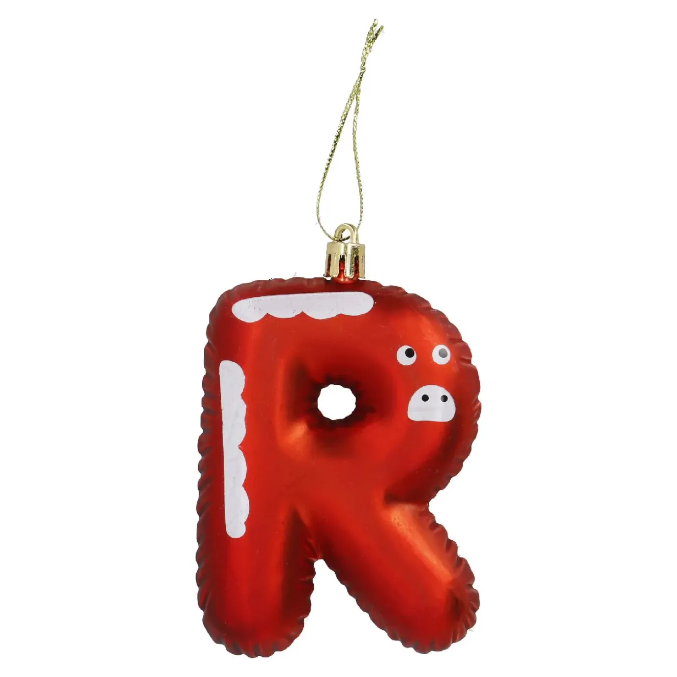 Anhänger Buchstabe, R/rot, 10 Cm