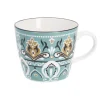 Becher China, Grün/braun, 300 Ml