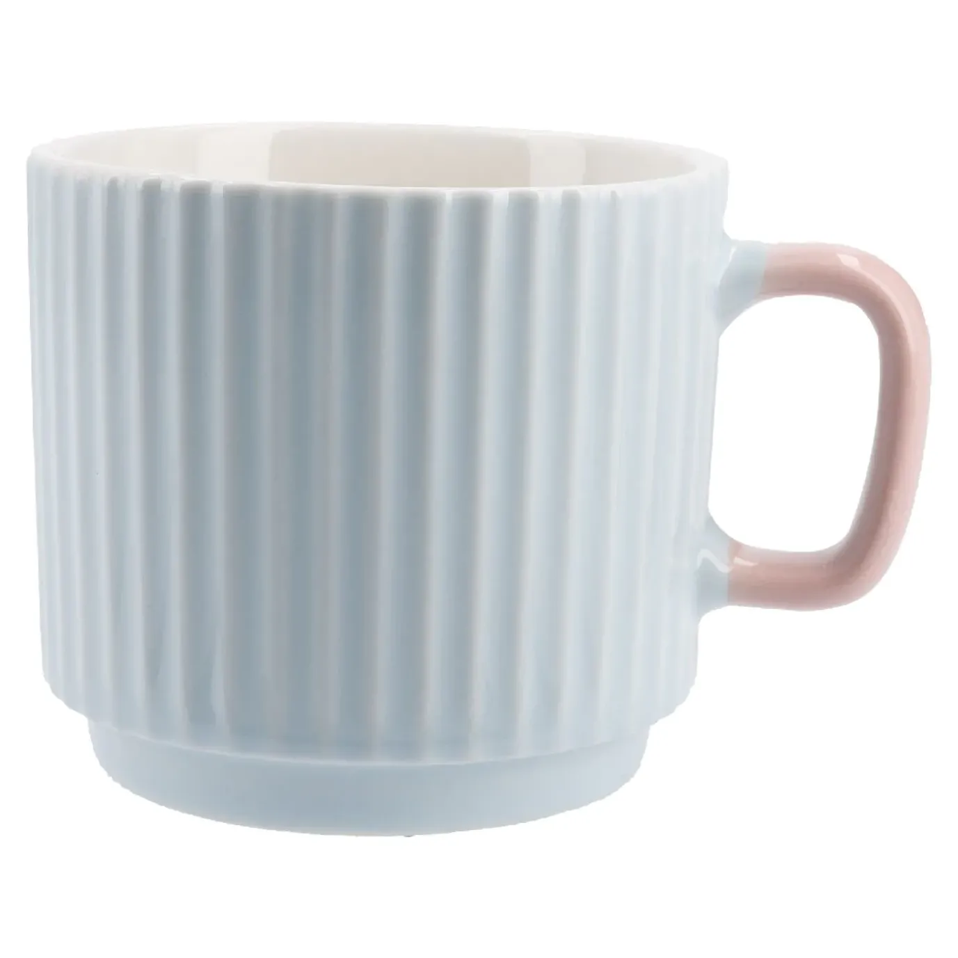 Becher Riffel, Blau, 230 Ml