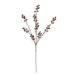 Beerenzweig, Dunkelrot, 70 Cm