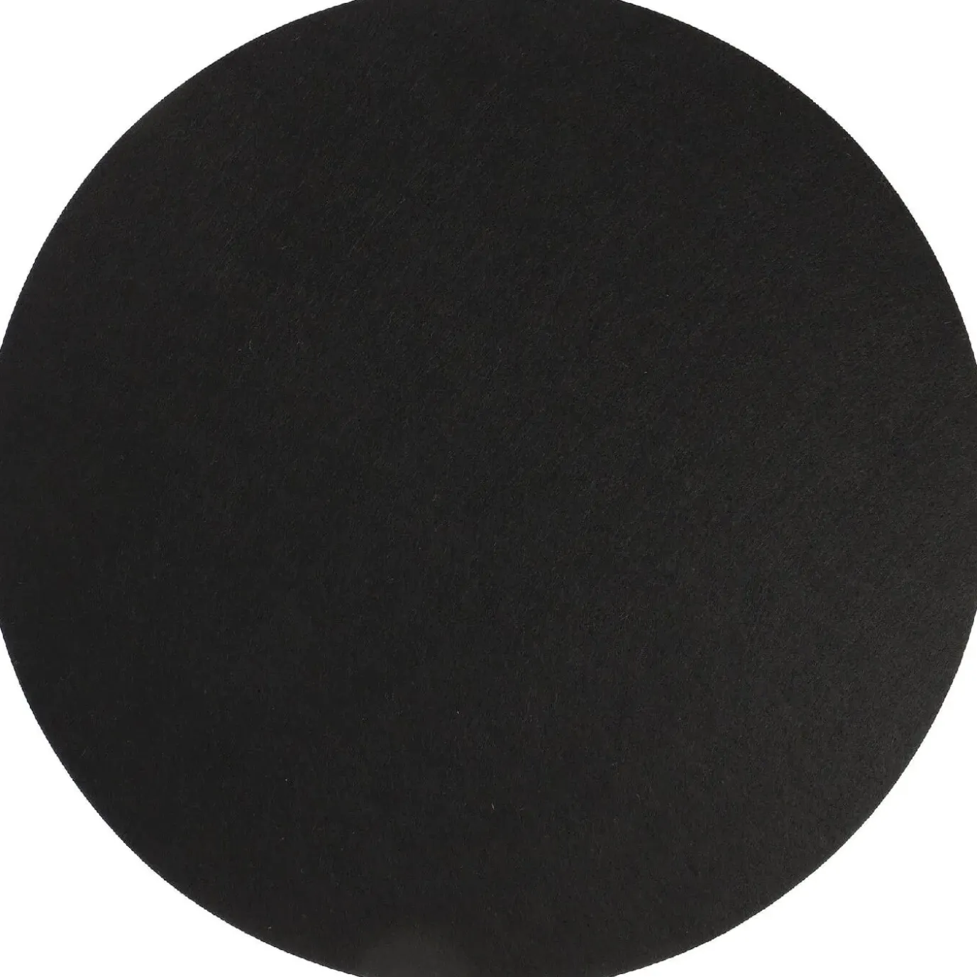 Filz-Platzset, Schwarz, 38 Cm