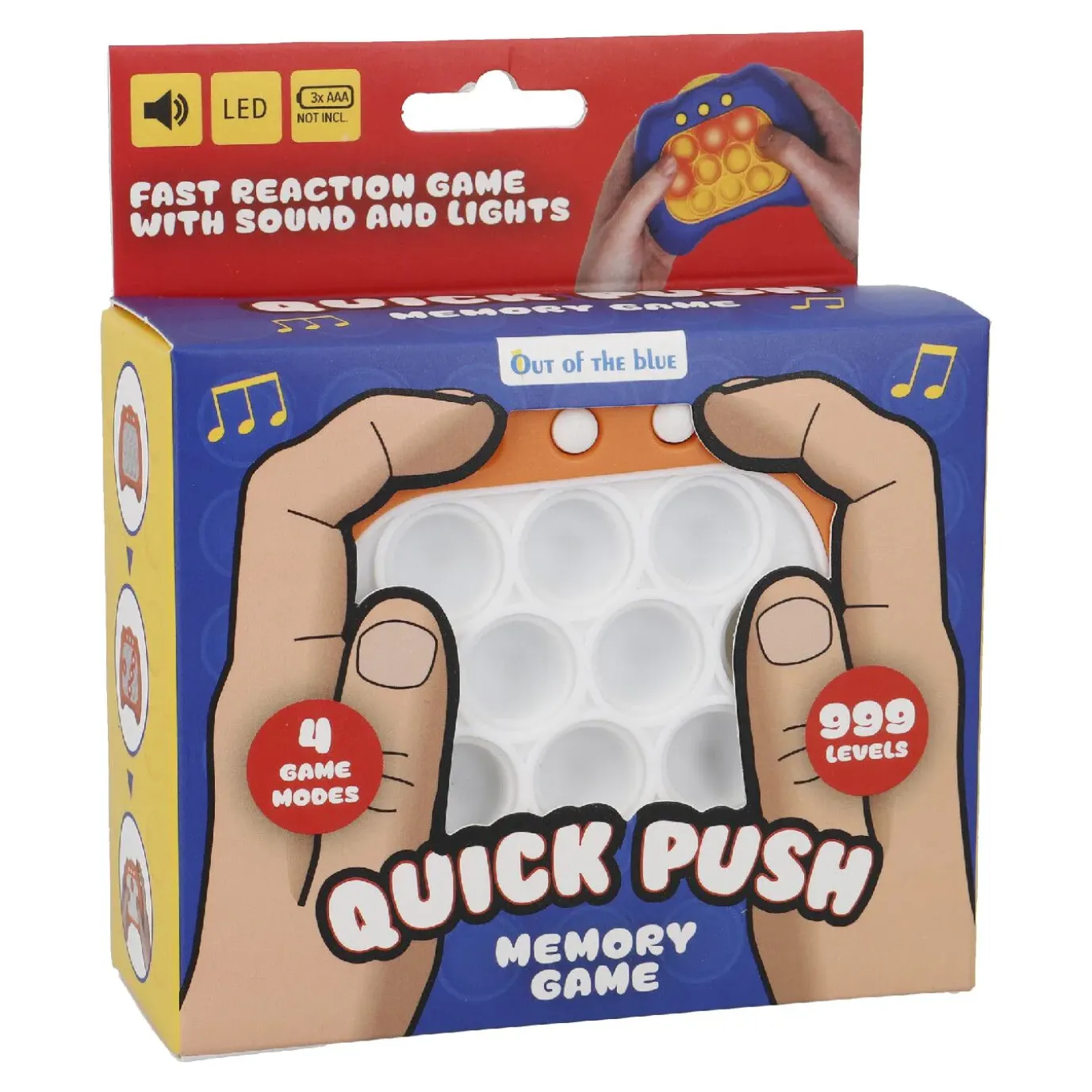 Geduldsspiel Pop It, Orange