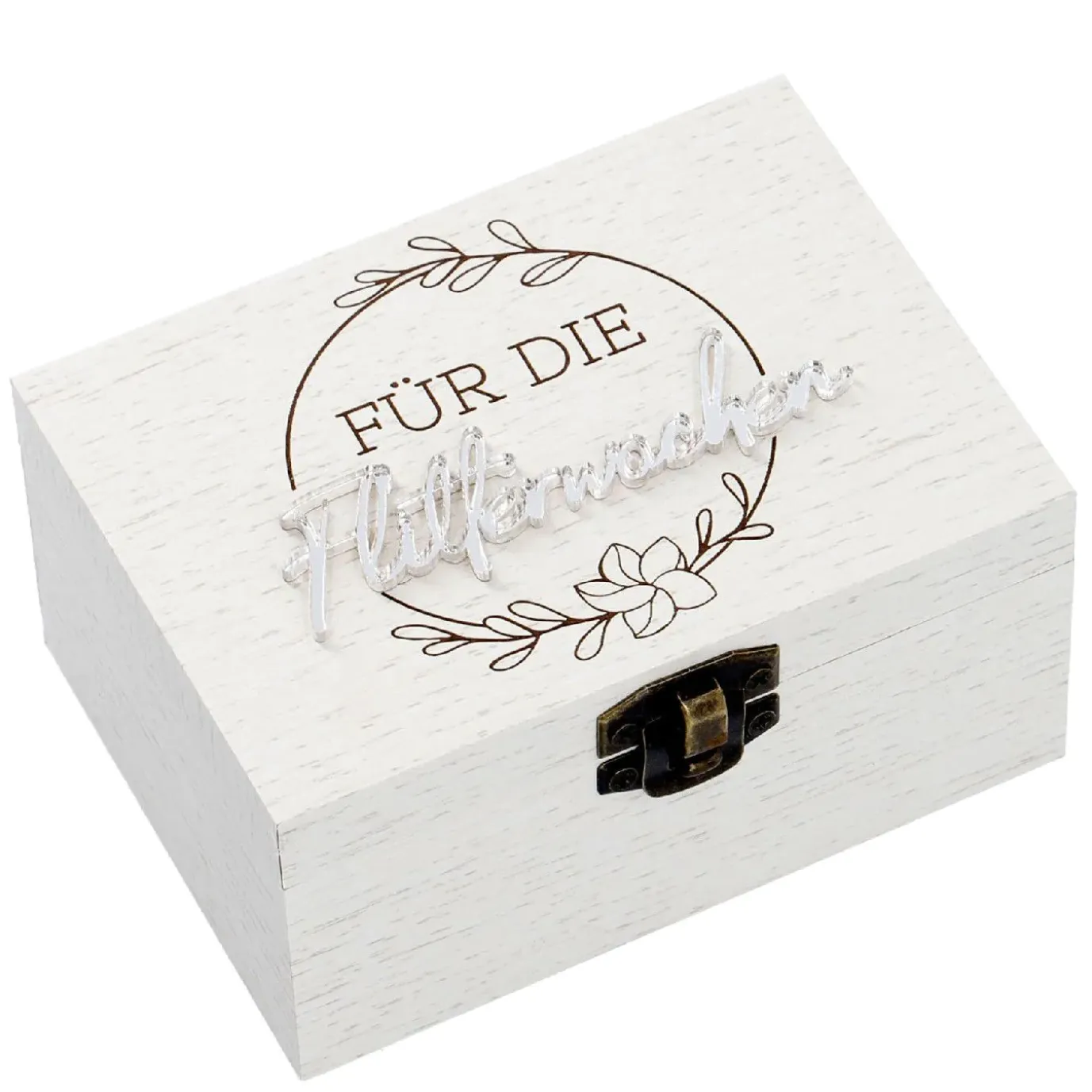 Geschenkbox Mit Spieluhr, Flitterwochen, 10 X 7 Cm