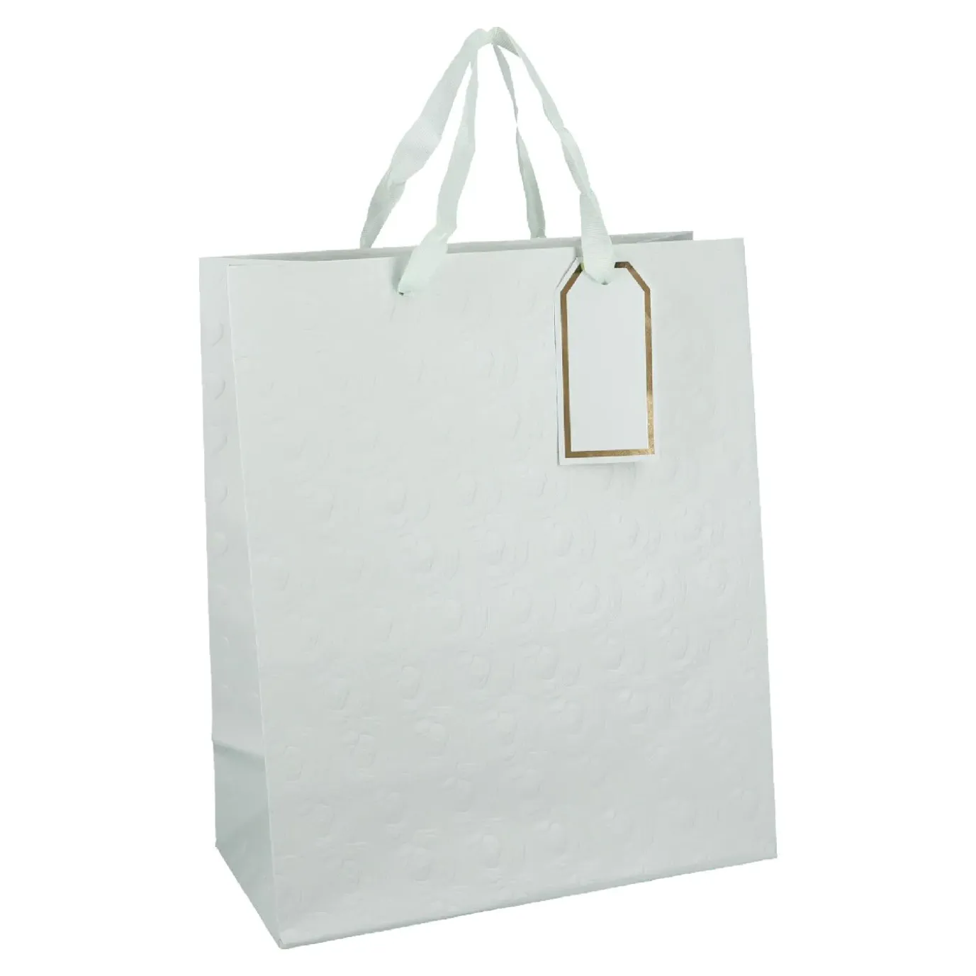 Geschenktüte Prägung, Mintgrün, 25.4 X 30.5 Cm