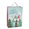 Geschenktüte Wichtel/Baum, Ski, 33 X 46 Cm