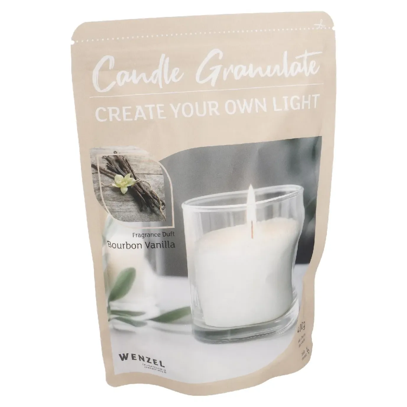 Kerzengranulat Duft, Vanille, 400 G