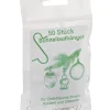 Kugelaufhänger, Silber, 50 Stück