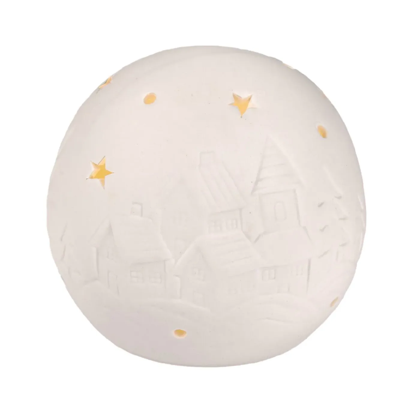 LED-Kugel Landschaft, Sterne, 10 Cm