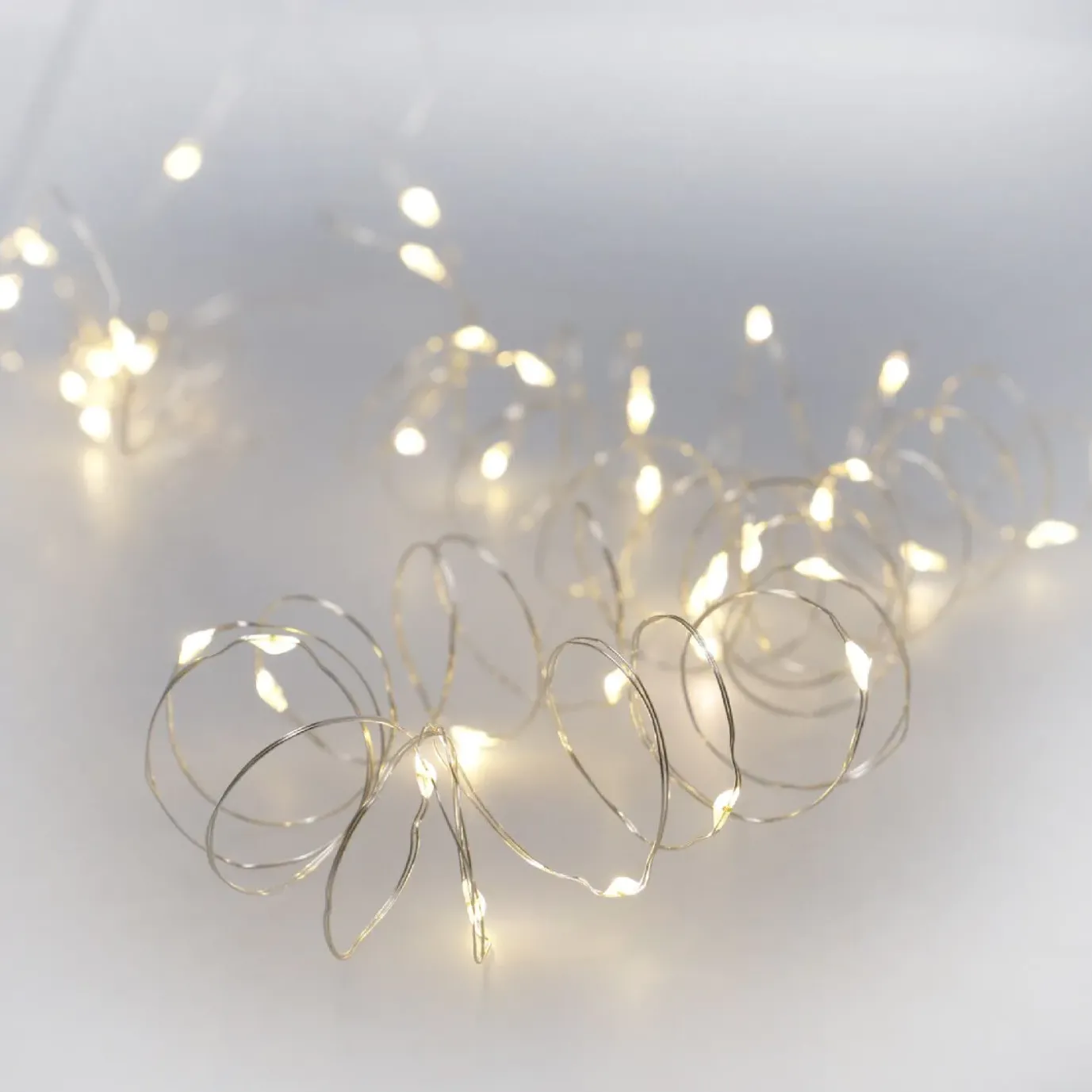 LED-Lichterkette Mini Mit Timer, 40er