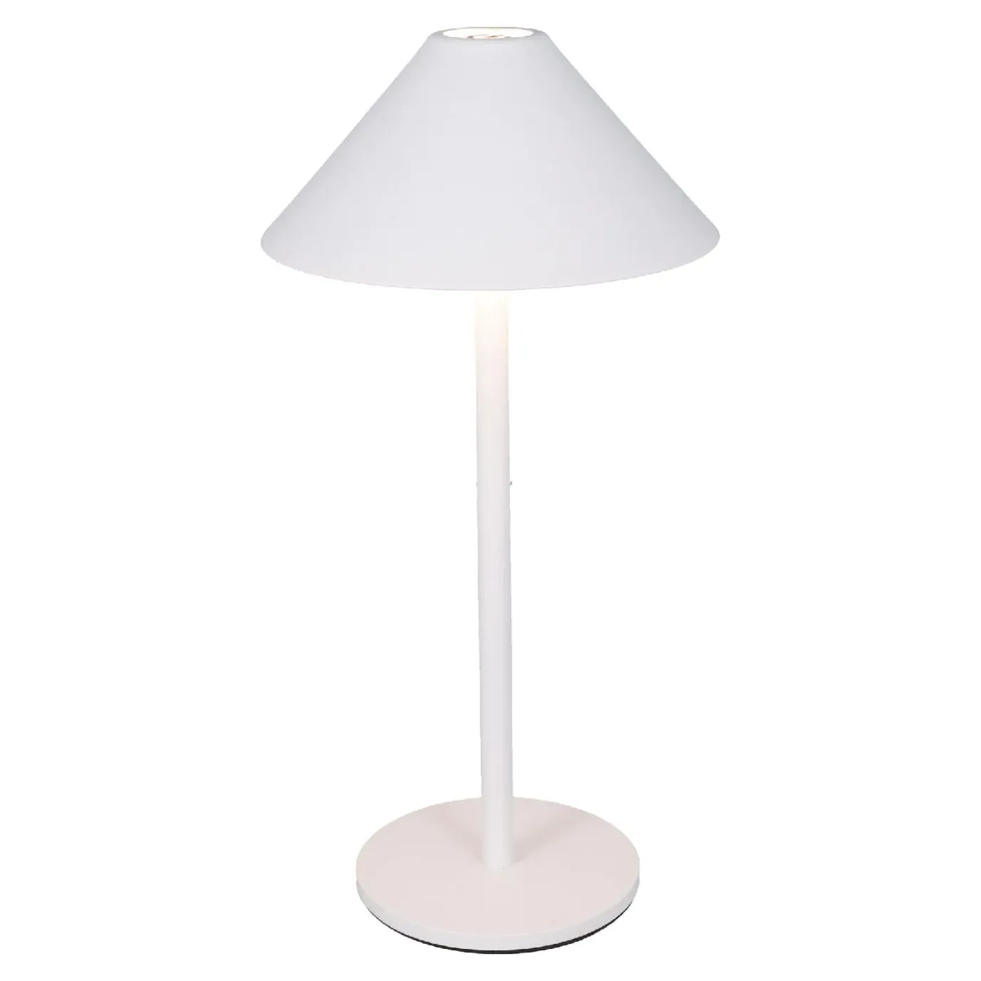 LED-Tischlampe Schirm, Weiß, 26 Cm
