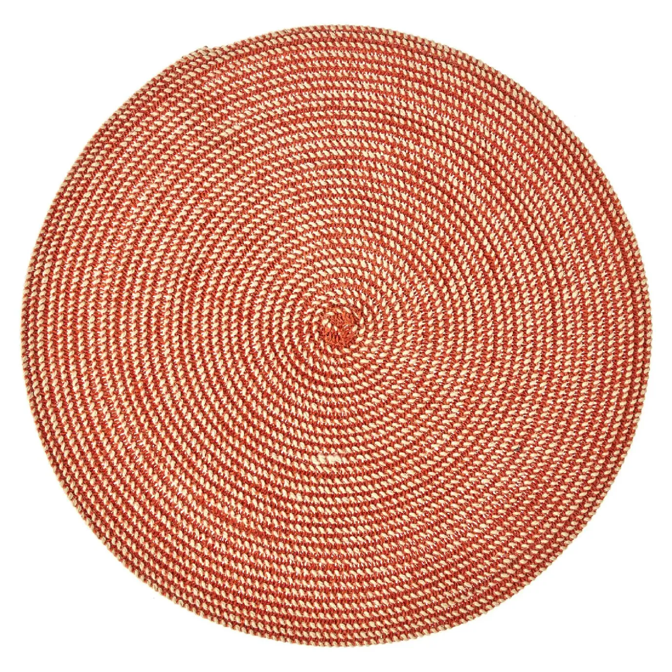 Platzset Olana, Rund/terracotta, 38 Cm