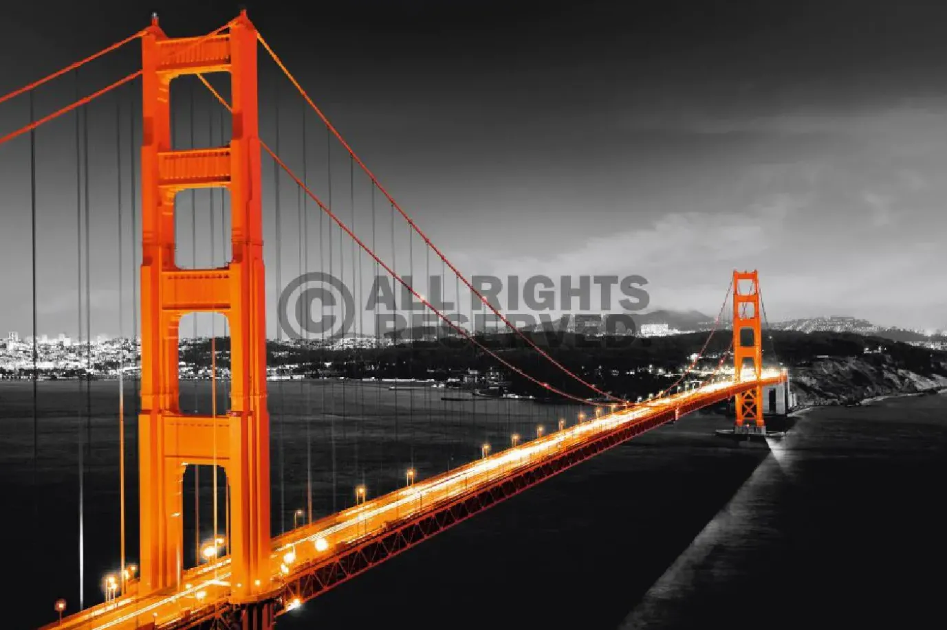 Poster San Francisco Golden Gate, Nr. 79