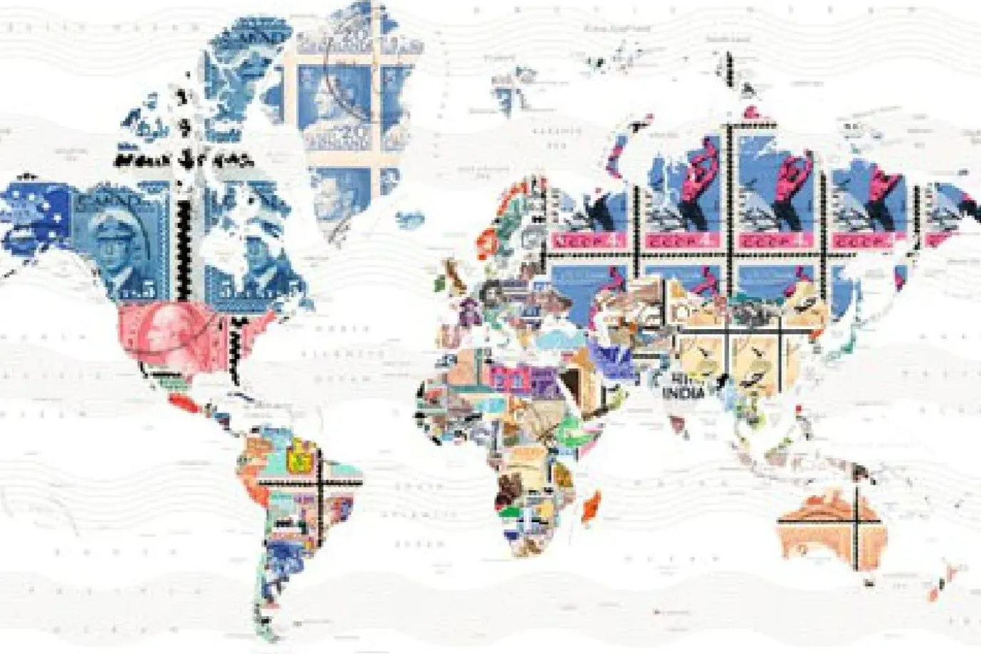 Poster World Of Stamps, Nr. 186