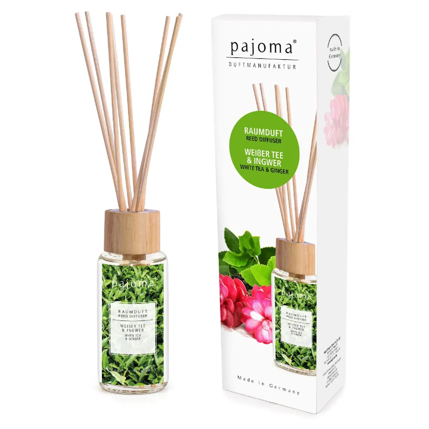 Raumduft Weißer Tee & Ingwer, 100 Ml