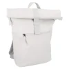 Rucksack Ronny, Rolltop, Beige/grau, 17 Liter