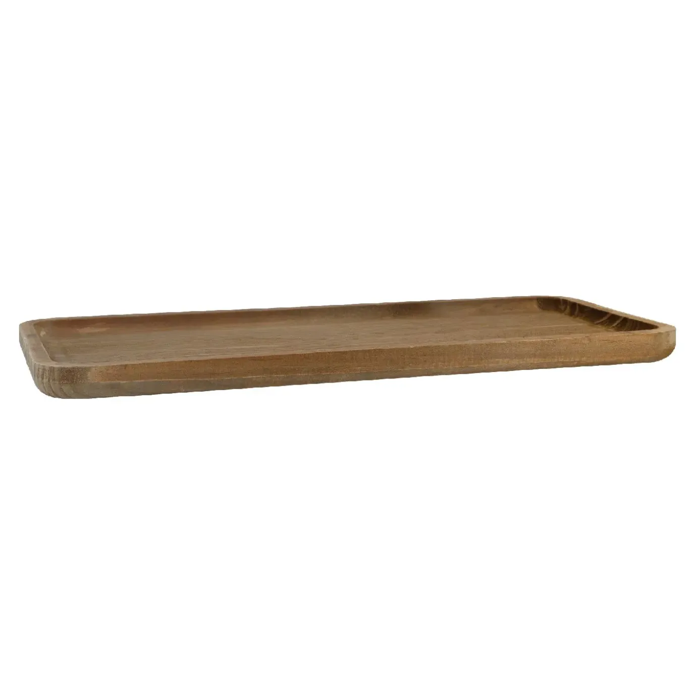 Schale Eck, Natur, 40 X 18 Cm