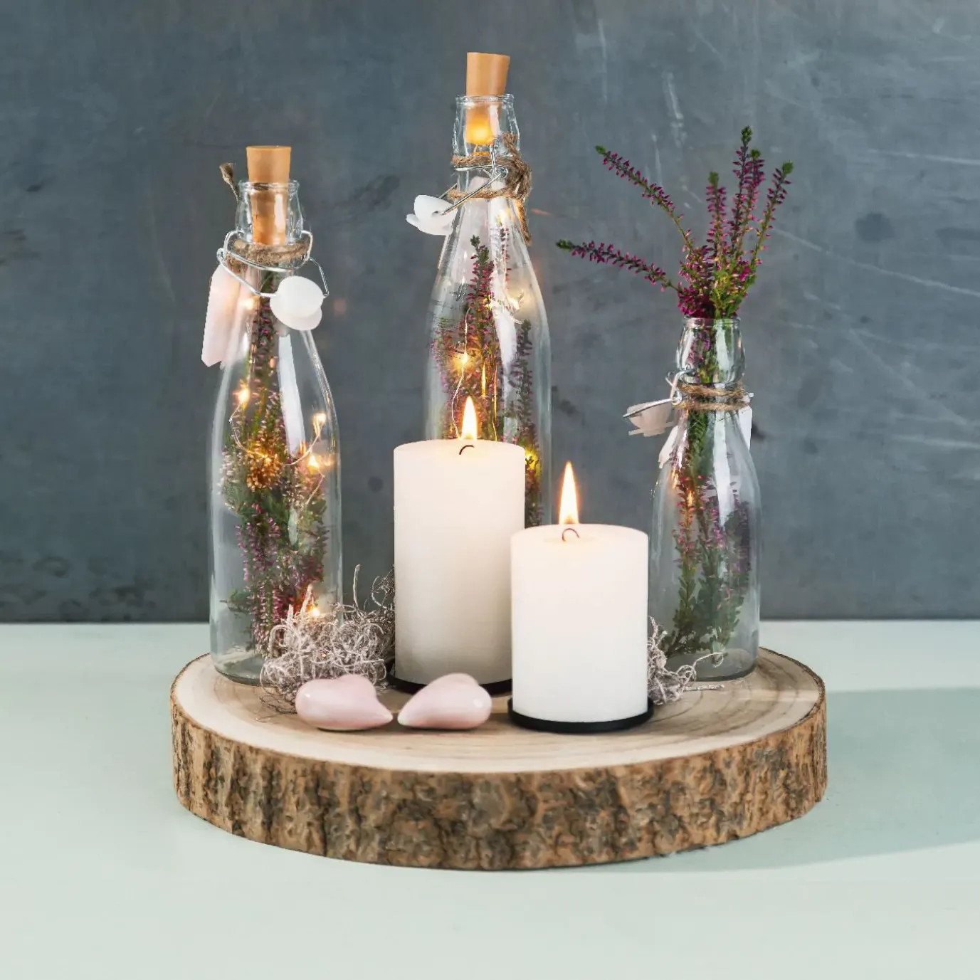 Schale Holzscheibe, 35 Cm