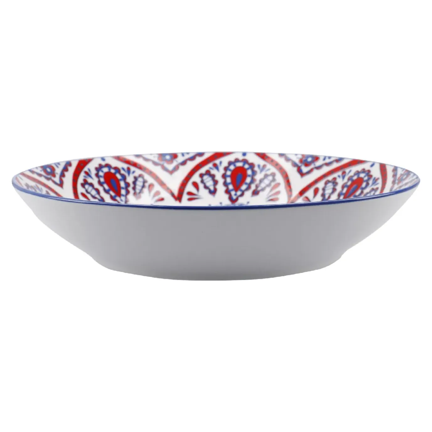 Schale Lisa, Flach, Dunkelblau, 20 Cm