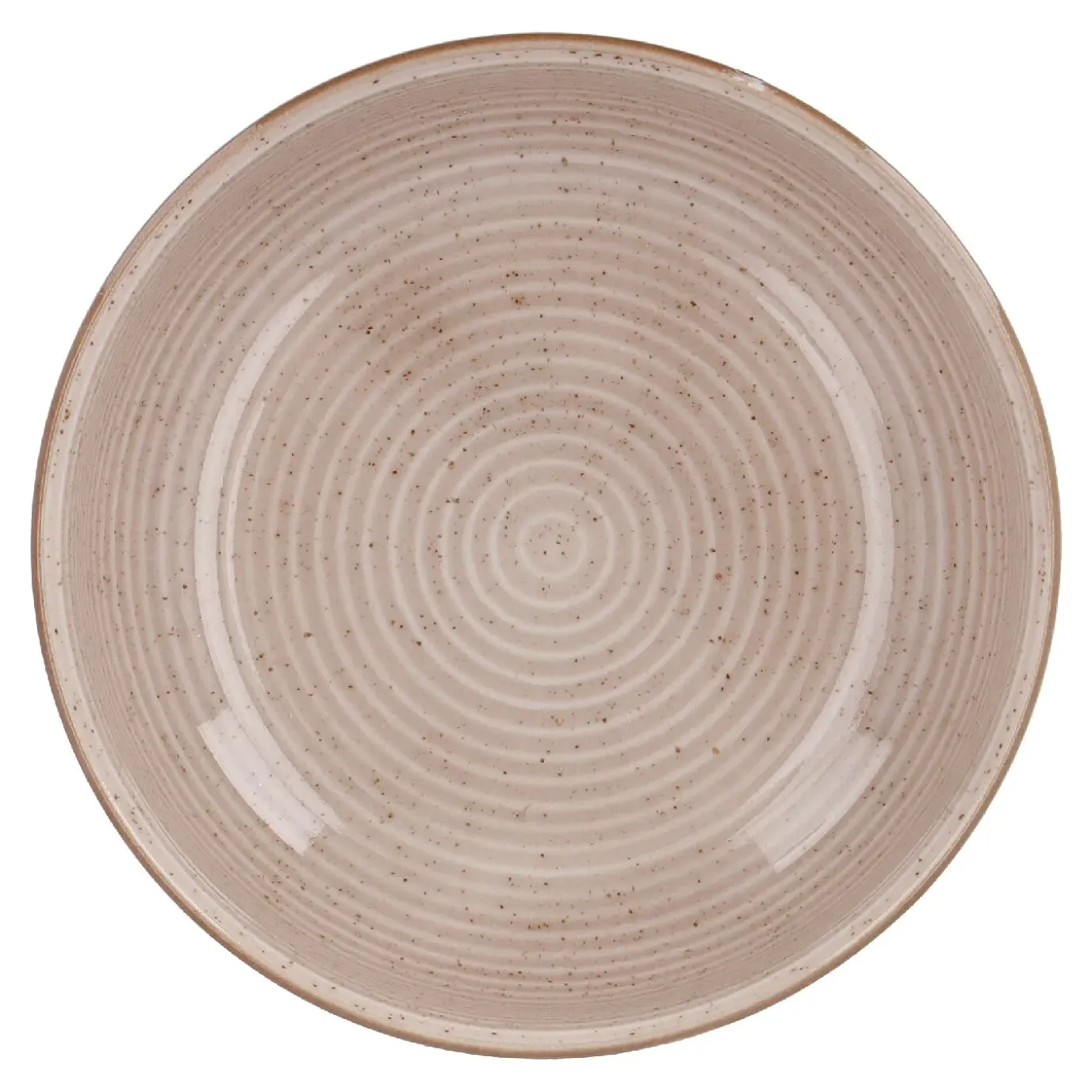 Schale Rille, Creme, 11 Cm
