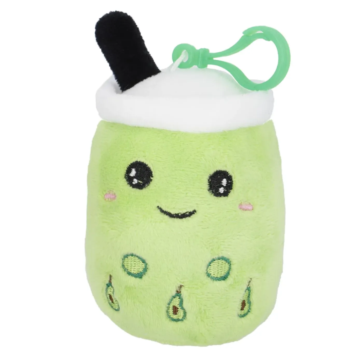 Schlüsselanhänger Bubbletea, Grün, 13 Cm