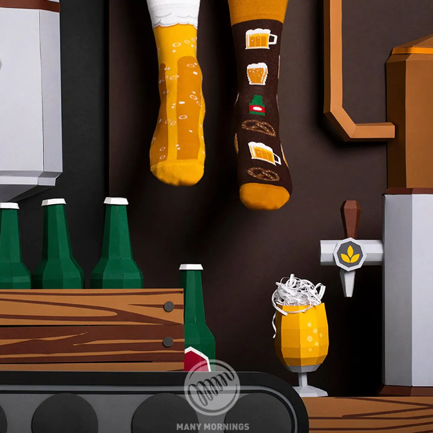 Socken, Craft Beer, Gr. 39-42