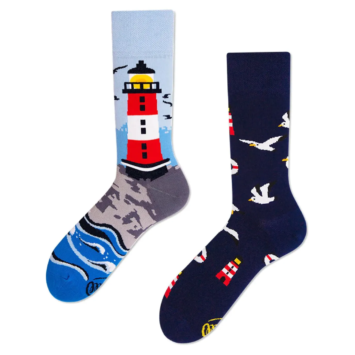 Socken, Leuchtturm, Gr. 35-38