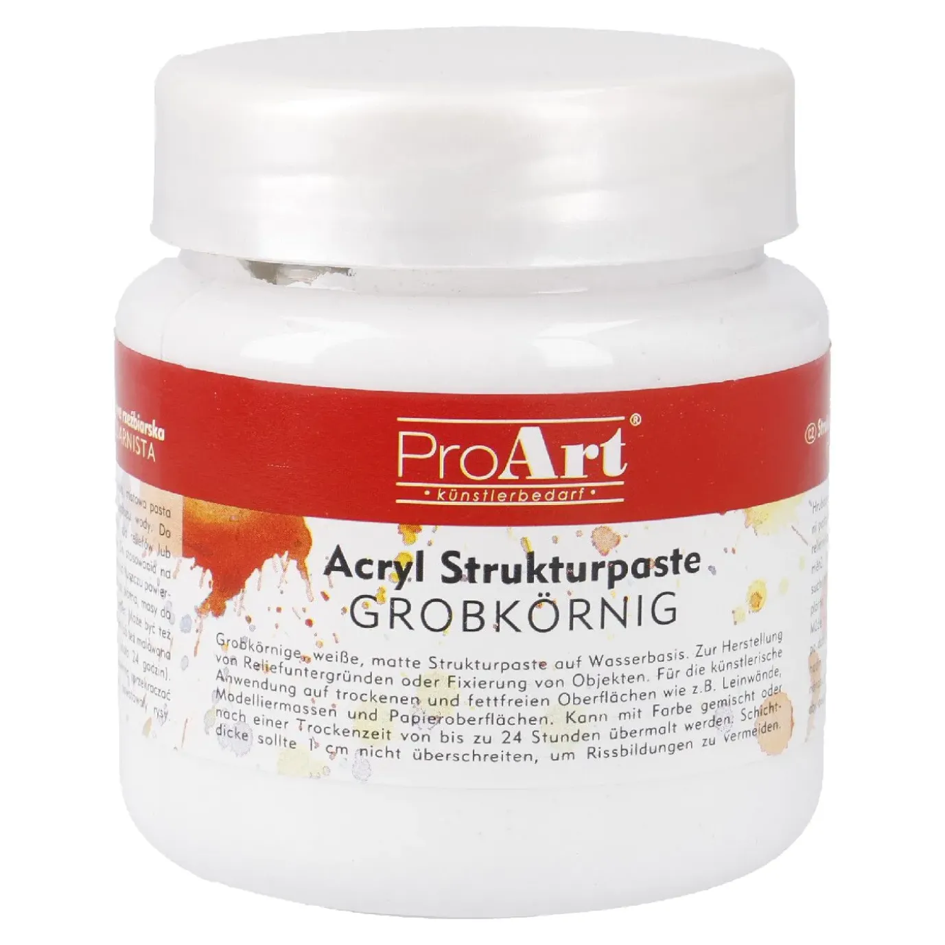 Strukturpaste, Grobkörnig, 250 Ml