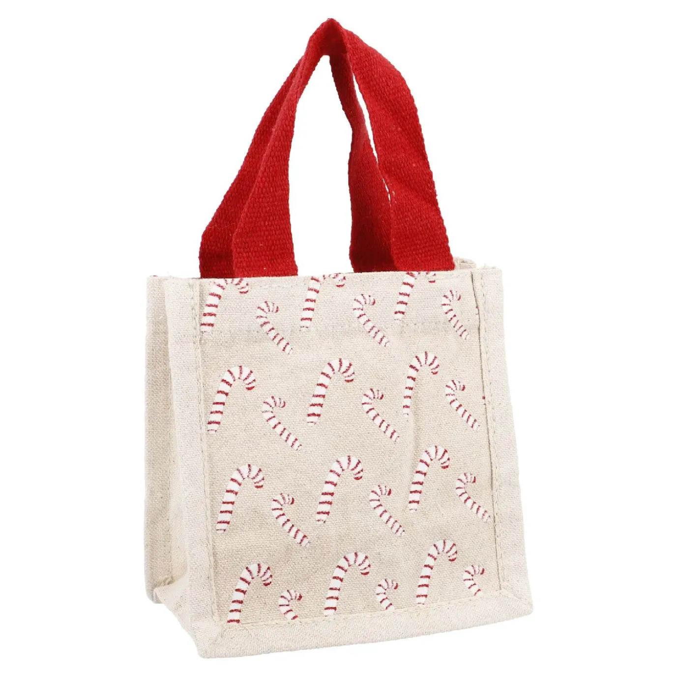 Tasche Weihnachten, Zuckerstange, 15 Cm
