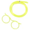 Trink-Schlauch Brille, Gelb