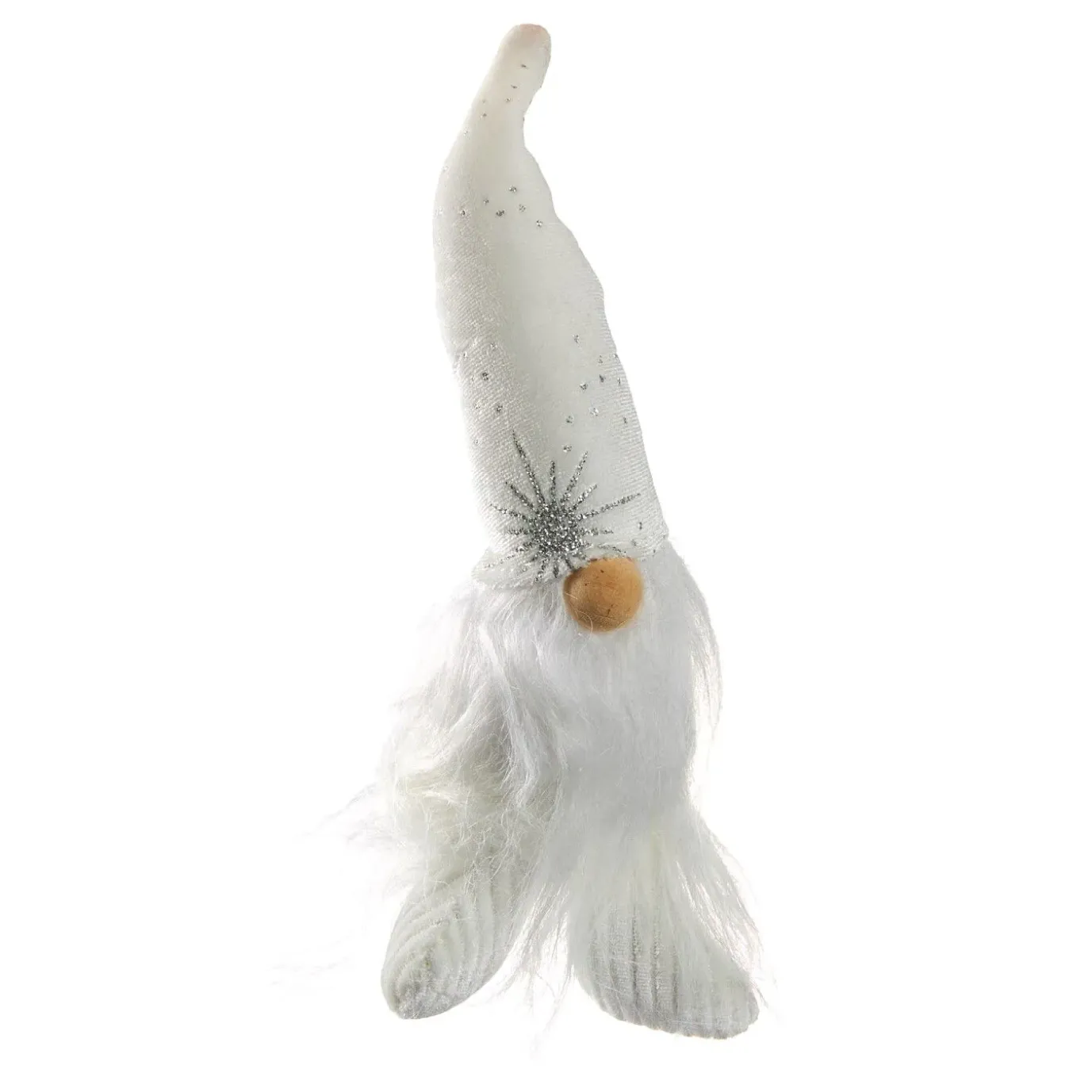 Wichtel Glitter, Weiß, 21 Cm