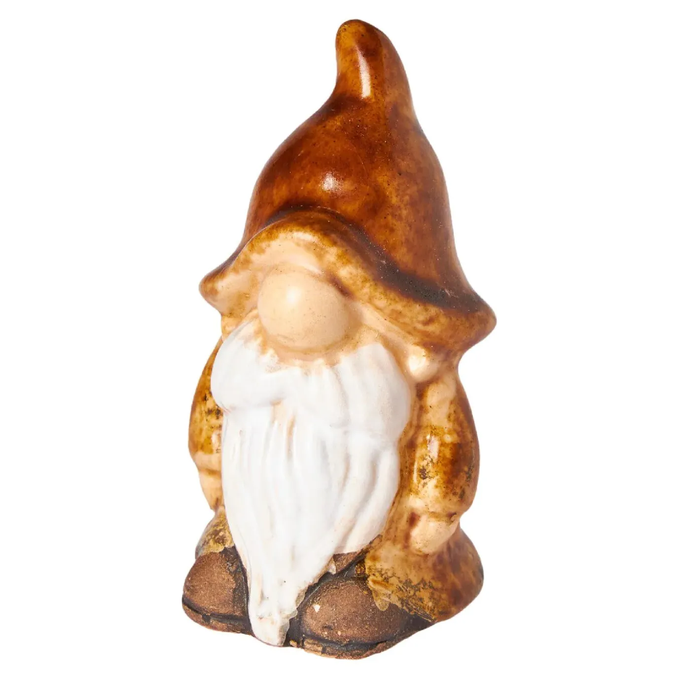 Wichtel Mütze, Braun, 7 Cm
